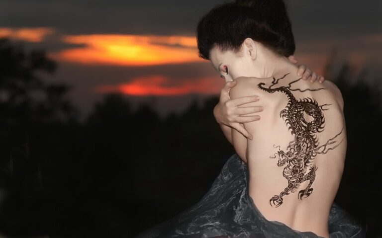 female dragon tattoo ideas