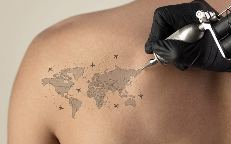 travel tattoo ideas for guys